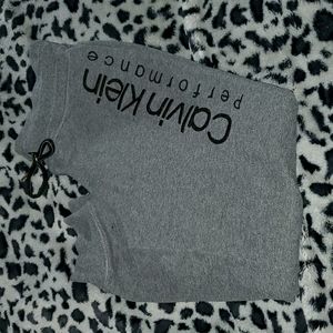 Gray Calvin Klein sweatpants